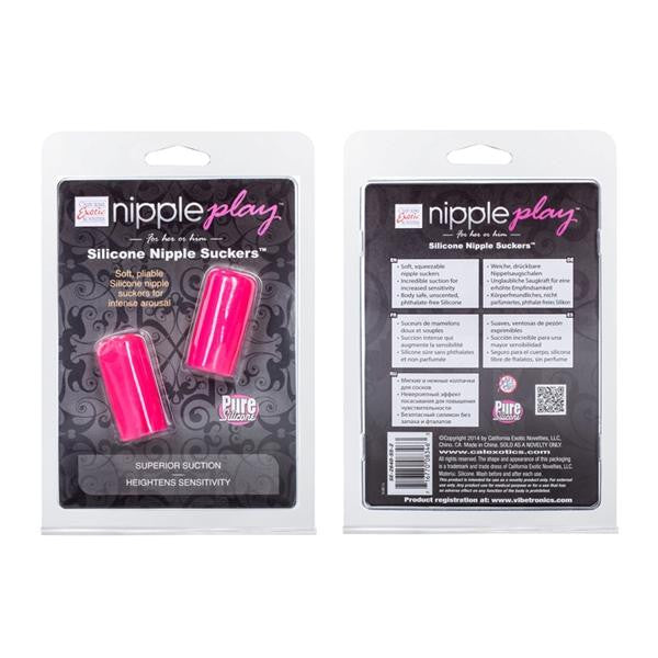 Nipple Play Nipple Suckers Silicone Pink