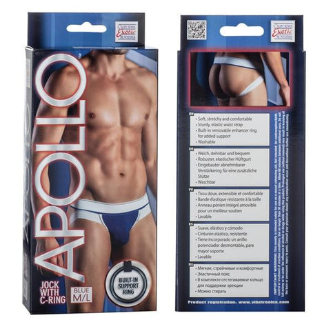 Apollo Jock W-cring Blue M-l