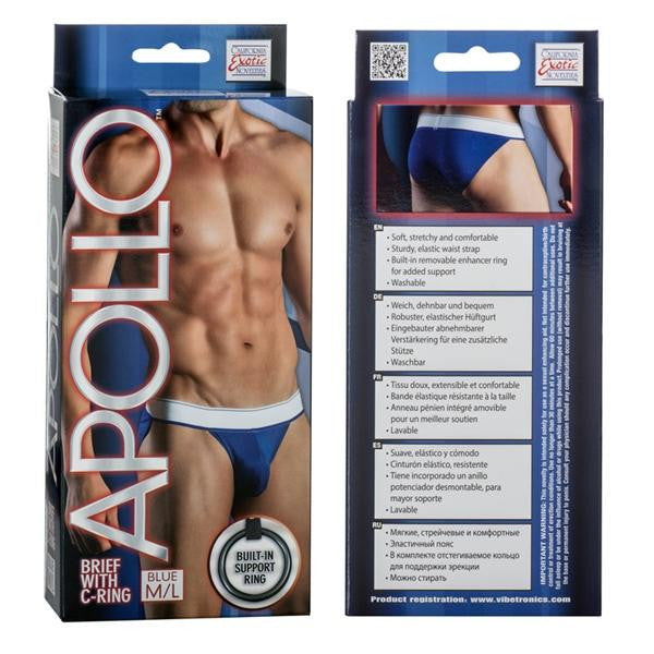 Apollo Brief W-cring Blue M-l