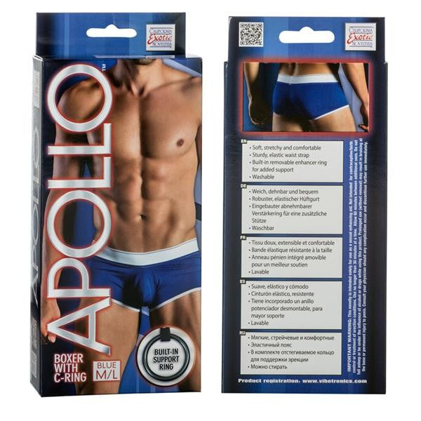 Apollo Boxer W-cring Blue M-l