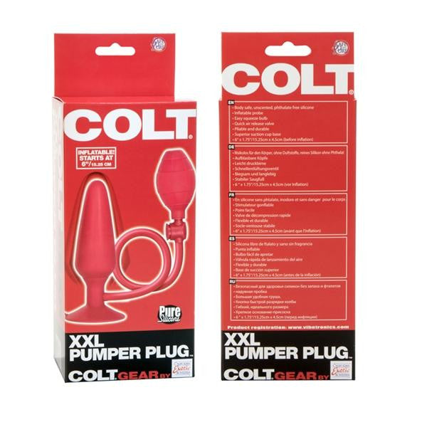 Colt Xxl Pumper Plug Red