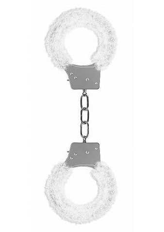 Beginner's Handcuffs Furry White