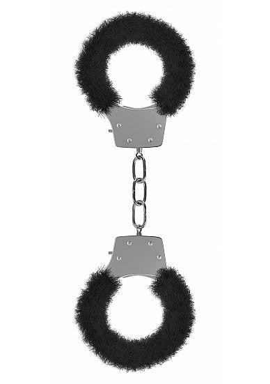 Pleasure Handcuffs Furry Black