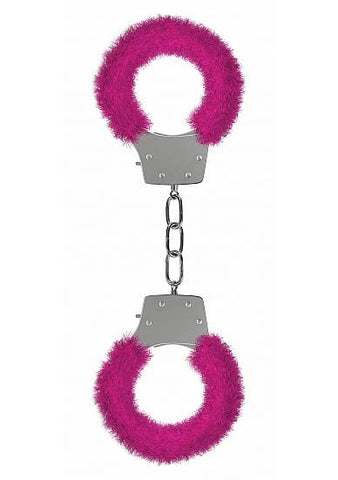 Pleasure Handcuffs Furry Pink