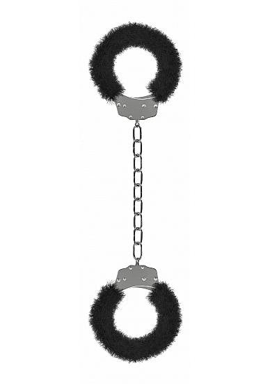 Beginner's Legcuffs Furry Black