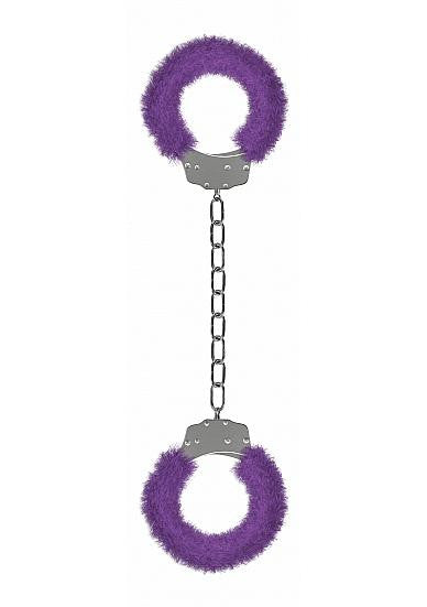 Beginner's Legcuffs Furry Purple