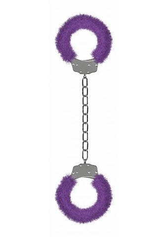 Beginner's Legcuffs Furry Purple