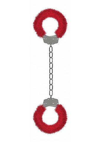 Beginner's Legcuffs Furry Red