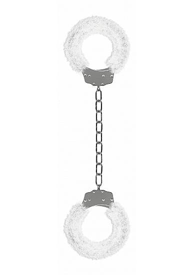 Beginner's Legcuffs Furry White