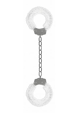 Beginner's Legcuffs Furry White