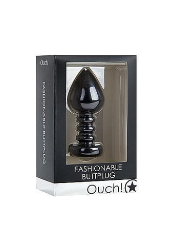 Ouch Fashionable Buttplug Black