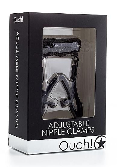 Adjustable Nipple Clamps Black