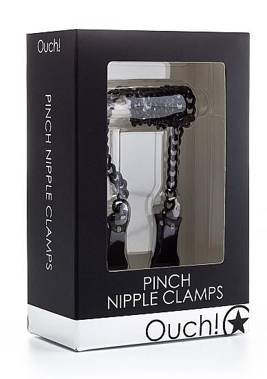 Pinch Nipple Clamps Black