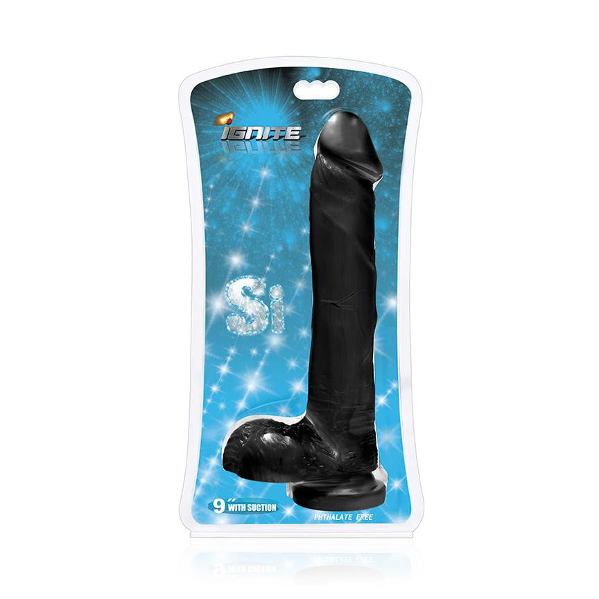 Ignite Cock W-balls 9 Black "