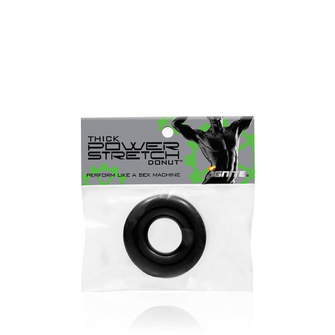 Thick Power Stretch Donut Black In Bag