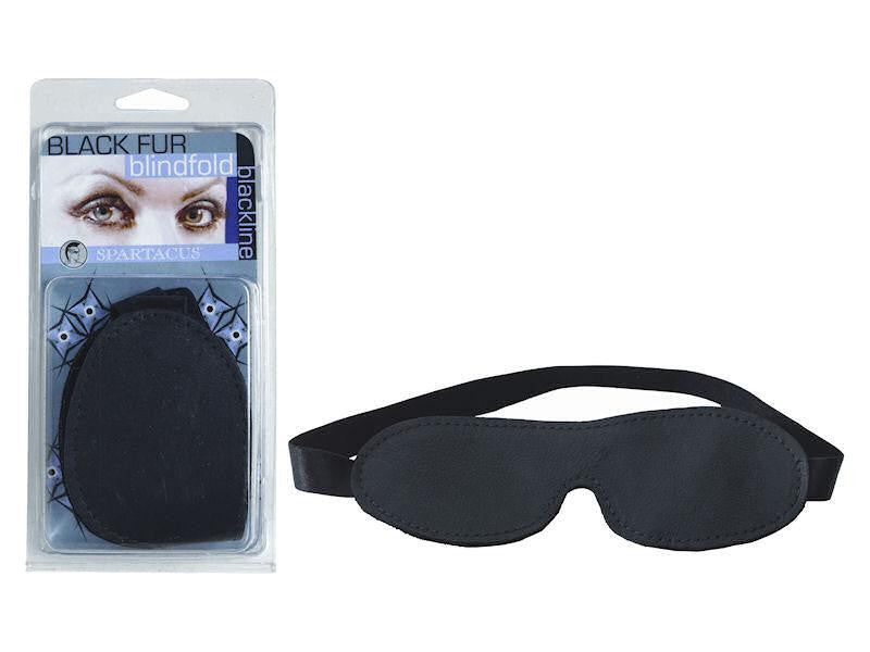 Contour Blindfold W-black Fur