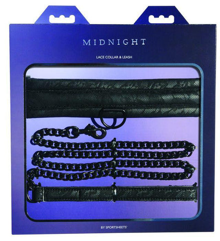 Midnight Lace Collar & Leash