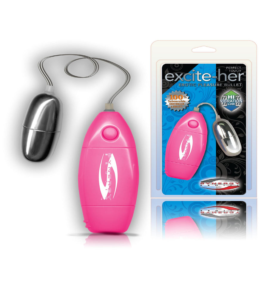 Excite Her 2 Speed Silver Bullet Pastel Pink