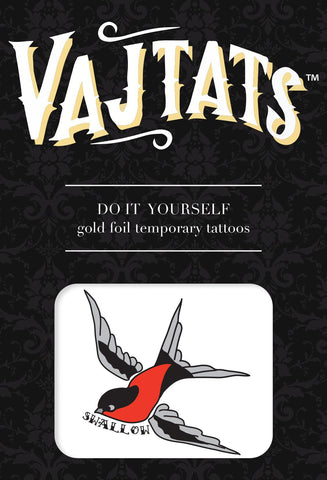 Gold Foil Tatt00 Swallow