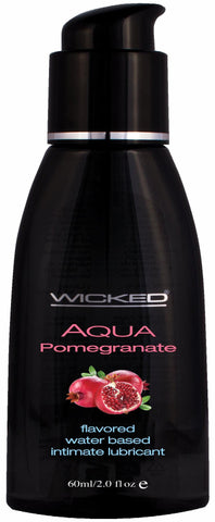 Wicked Aqua Pomegranate Lube 2 Oz