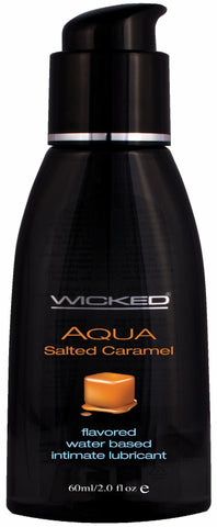 Wicked Aqua Salted Caramel Lube 2 Oz