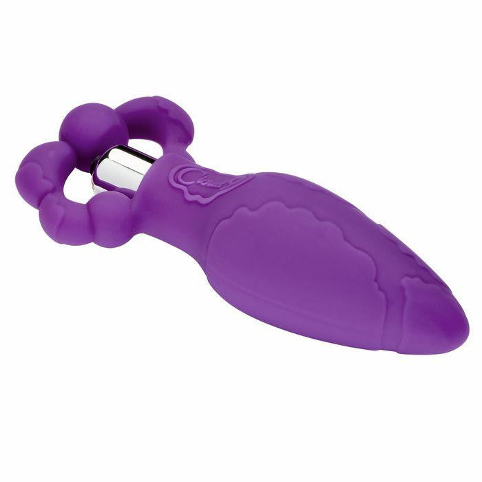 Cloud 9 Silicone Pro Plug W-large Silver Vibe Purple