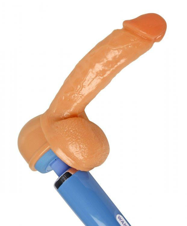 Sex Flesh Wand Willy 6.5 Dildo Wand Attachment "