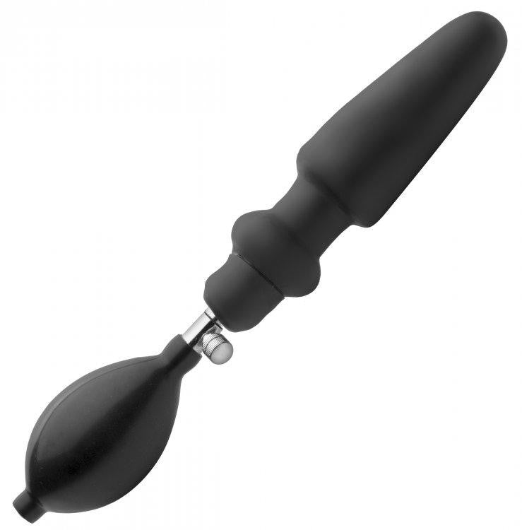 Master Series Expander Inflatable Anal Plug W-pump