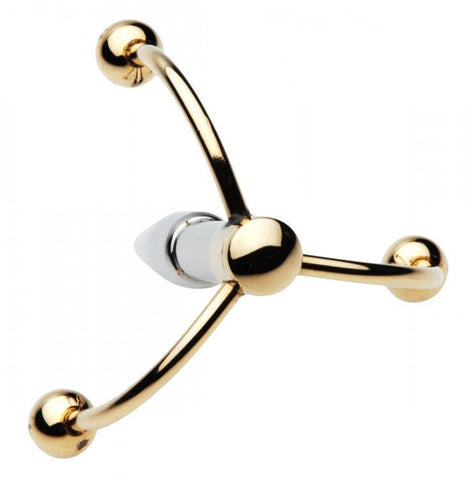 (bulk) Master Series Golden Claw Head Urethral Plug Bulk