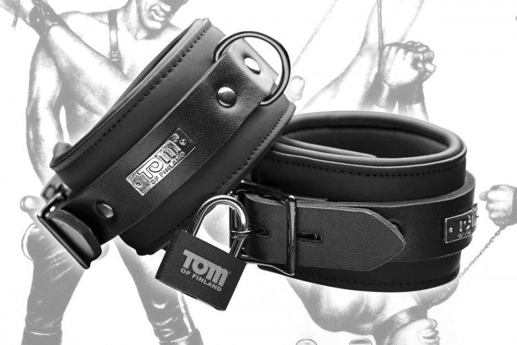 Tom Of Finland Neoprene Ankle Cuffs W-locks