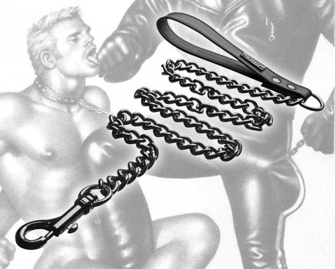 Tom Of Finland Gun Metal Leash