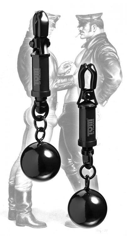 Tom Of Finland Barrel Nipple Clamps